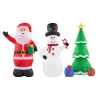 Outdoor Christmas Decorations Airblown 6.5 Ft. Holiday Inflatable Santa, Snowman And Tree Combo Pack -Christmas Lights Sales airblown christmas inflatables 119749 64 1000