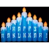 Outdoor Christmas Decorations Airblown 6 Ft. H Airblown Hanukkah Candles Scene -Christmas Lights Sales airblown christmas inflatables g 113107 64 1000