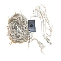 Christmas Lights ALEKO 34 Ft. 100-Light LED Multi-Color Flush Light Electric Powered Extendable Christmas Holiday Light (Lot Of 2) -Christmas Lights Sales aleko christmas novelty lights 2el100ledwcrgb hd 4f 1000