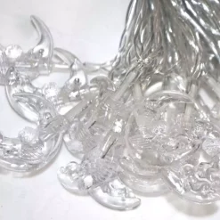 Christmas Lights ALEKO 19.5 Ft. 50-Light LED Multicolor Electric Powered String Lights -Christmas Lights Sales aleko christmas novelty lights el50ledmoonrgb hd 1f 1000