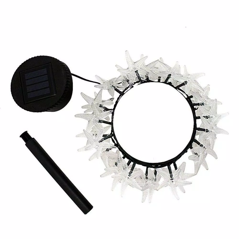 Christmas Lights ALEKO 30 LED Multi-Color Starfish String Lights 5 Christmas Lights ALEKO 30 LED Multi-Color Starfish String Lights - Image 3