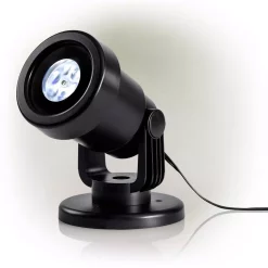 Christmas Lights Alpine Corporation Christmas Rotating Projection With White LED Lights, Snowflake Design -Christmas Lights Sales alpine corporation christmas light projectors maw102bb tm fa 1000