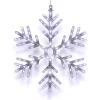 Christmas Lights Alpine Corporation 24 In. Tall Hanging Snowflake With LED Lights -Christmas Lights Sales alpine corporation christmas novelty lights cad110wt 64 1000
