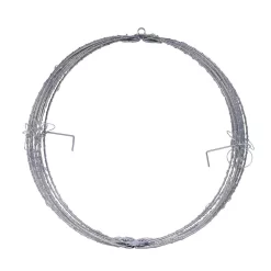 Christmas Tree Decorations Alpine Corporation 16 In. Diameter Foldable Metal Sphere Ornament With Multi-Colored LED Lights -Christmas Lights Sales alpine corporation christmas ornaments bst170mc c3 1000