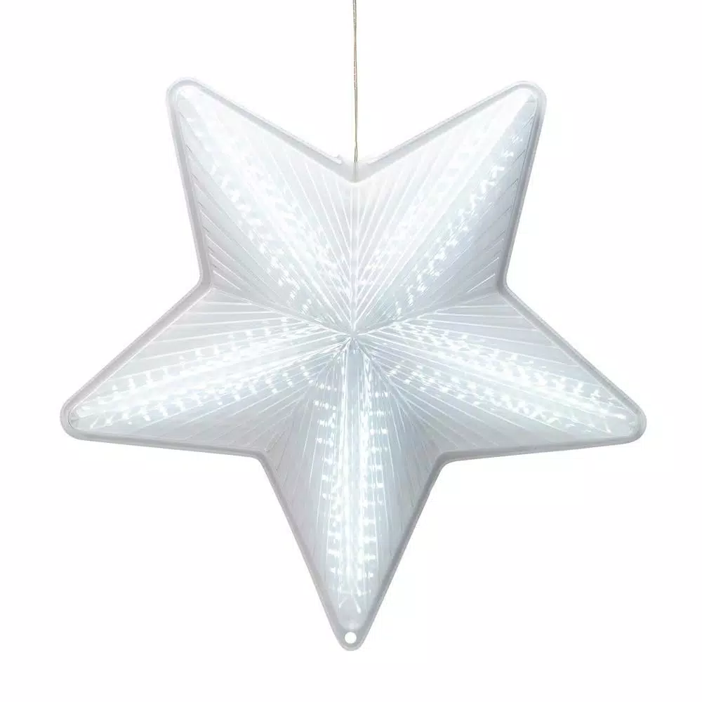 Christmas Tree Decorations Alpine Corporation 19 In. Tall Christmas 3D Hanging Star Ornament Decoration With LED Lights 3 Christmas Tree Decorations Alpine Corporation 19 In. Tall Christmas 3D Hanging Star Ornament Decoration With LED Lights
