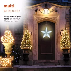 Christmas Tree Decorations Alpine Corporation 19 In. Tall Christmas 3D Hanging Star Ornament Decoration With LED Lights 19 Christmas Tree Decorations Alpine Corporation 19 In. Tall Christmas 3D Hanging Star Ornament Decoration With LED Lights -Christmas Lights Sales alpine corporation christmas ornaments cfy108 77 1000