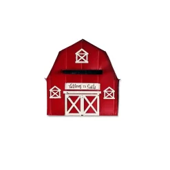 Outdoor Christmas Decorations Alpine Corporation 54 In. Tall Metal Letters To Santa Red Barnhouse Mailbox Garden Stake -Christmas Lights Sales alpine corporation christmas yard decorations yhl380hh 4f 1000