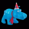 Outdoor Christmas Decorations Brite Star 3.5 Ft. W X 2.6 Ft. H Hippo Inflatable Airblown -Christmas Lights Sales brite star christmas inflatables 49 107 00 64 1000