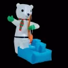 Outdoor Christmas Decorations Brite Star 5 Ft. H X 3.3 Ft. W Fishing Polar Bear Inflatable Airblown -Christmas Lights Sales brite star christmas inflatables 49 112 00 64 1000