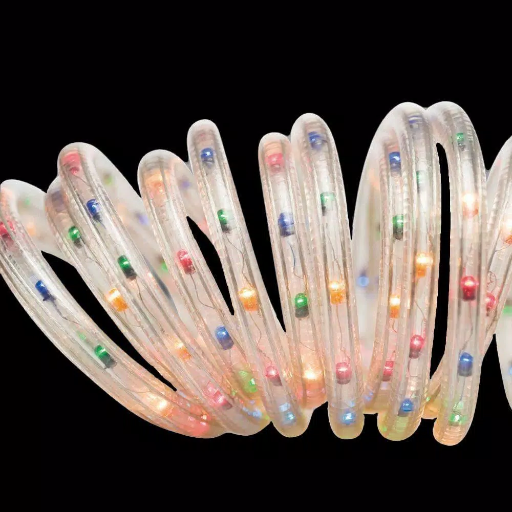 Christmas Lights Brite Star 18 Ft. 50-Light Multi-Color Rope Light 3 Christmas Lights Brite Star 18 Ft. 50-Light Multi-Color Rope Light