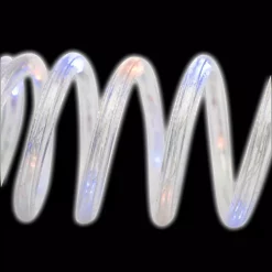 Christmas Lights Brite Star 12 Ft. 50-Light 8-Function Multi-Color LED Flat Rope Light