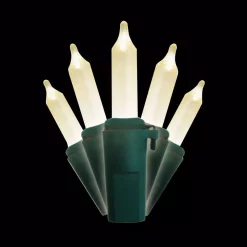 Christmas Lights Brite Star 50-Light Warm Glow Warm White Traditional Mini LED Light Set (Set Of 2)