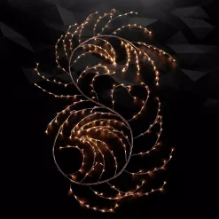 Outdoor Christmas Decorations HOLIDYNAMICS HOLIDAY LIGHTING SOLUTIONS 10 Ft. Classic White/Gold LED Climber