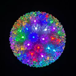 Outdoor Christmas Decorations HOLIDYNAMICS HOLIDAY LIGHTING SOLUTIONS 7.5 In. Dynamic RGB Premier Orb -Christmas Lights Sales christmas yard decorations 66440 rgb 4f 1000