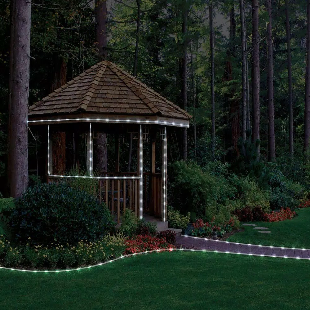 Christmas Lights DEERPORT DECOR 48 Ft. Cool White All Occasion Indoor Outdoor LED Rope Light 360Directional Shine Decoration (2-Pack, 96 Ft. Total) 5 Christmas Lights DEERPORT DECOR 48 Ft. Cool White All Occasion Indoor Outdoor LED Rope Light 360Directional Shine Decoration (2-Pack, 96 Ft. Total) - Image 3