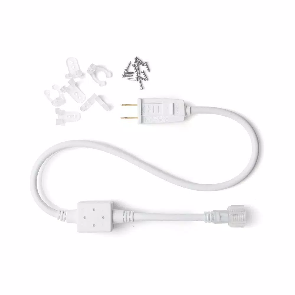 Christmas Lights DEERPORT DECOR 48 Ft. Cool White All Occasion Indoor Outdoor LED Rope Light 360Directional Shine Decoration (2-Pack, 96 Ft. Total) 8 Christmas Lights DEERPORT DECOR 48 Ft. Cool White All Occasion Indoor Outdoor LED Rope Light 360Directional Shine Decoration (2-Pack, 96 Ft. Total) - Image 6