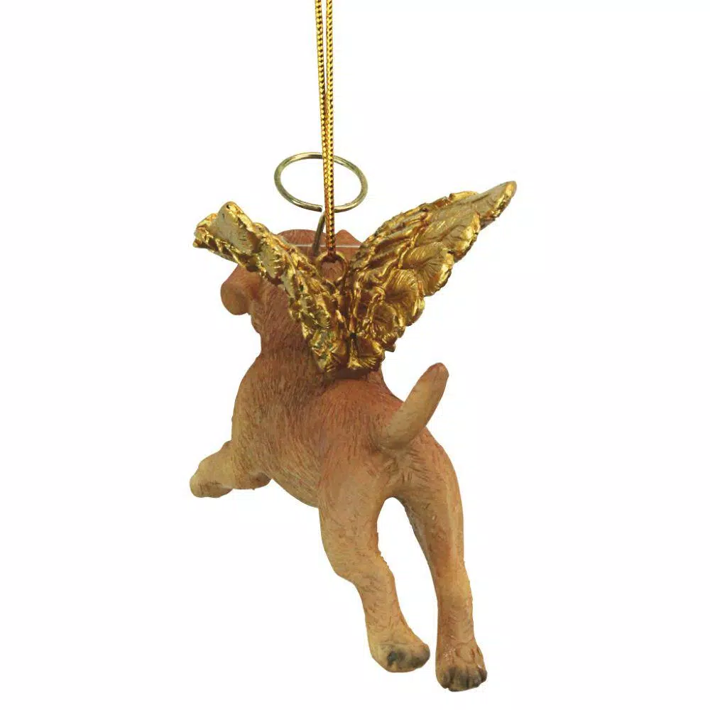 Christmas Tree Decorations Design Toscano 3 In. Honor The Pooch Golden Retriever Holiday Dog Angel Ornament 6 Christmas Tree Decorations Design Toscano 3 In. Honor The Pooch Golden Retriever Holiday Dog Angel Ornament - Image 4