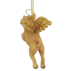 Christmas Tree Decorations Design Toscano 3 In. Honor The Pooch Pug Holiday Dog Angel Ornament -Christmas Lights Sales design toscano christmas ornaments jh170724 1f 1000
