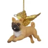 Christmas Tree Decorations Design Toscano 3 In. Honor The Pooch Pug Holiday Dog Angel Ornament -Christmas Lights Sales design toscano christmas ornaments jh170724 64 1000