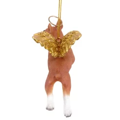 Christmas Tree Decorations Design Toscano 3 In. Honor The Pooch Boxer Holiday Dog Angel Ornament -Christmas Lights Sales design toscano christmas ornaments jh170732 1f 1000