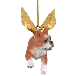 Christmas Tree Decorations Design Toscano 3 In. Honor The Pooch Boxer Holiday Dog Angel Ornament -Christmas Lights Sales design toscano christmas ornaments jh170732 c3 1000