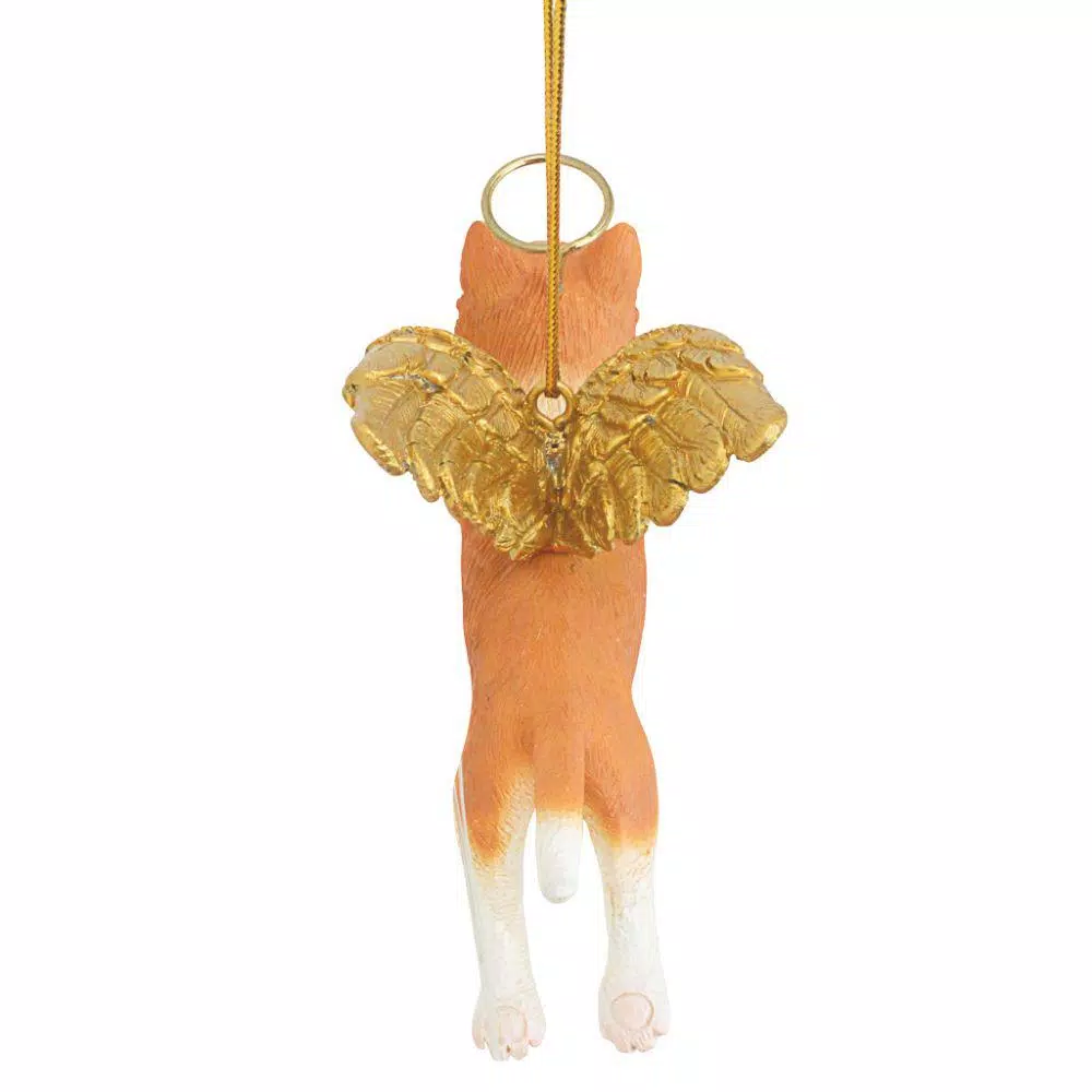 Christmas Tree Decorations Design Toscano 2.5 In. Honor The Feline Orange Tabby Holiday Cat Angel Ornament 6 Christmas Tree Decorations Design Toscano 2.5 In. Honor The Feline Orange Tabby Holiday Cat Angel Ornament - Image 4