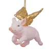 Christmas Tree Decorations Design Toscano 3 In. Hog Heaven Flying Pig Angel Holiday Ornament -Christmas Lights Sales design toscano christmas ornaments jh170739 64 1000