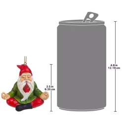 Christmas Tree Decorations Design Toscano 2.5 In. Zen Gnome Holiday Ornament -Christmas Lights Sales design toscano christmas ornaments qm17010 76 1000