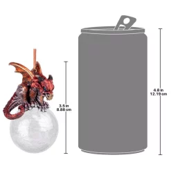 Christmas Tree Decorations Design Toscano 3.5 In. The Pensive Percher Dragon 2018 Collectible Holiday Ornament -Christmas Lights Sales design toscano christmas ornaments qs293582 76 1000