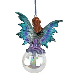 Christmas Tree Decorations Design Toscano 5.5 In. The Snow Fairy Goddess Holiday Ornament -Christmas Lights Sales design toscano christmas ornaments qs32760 4f 1000