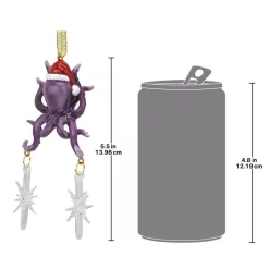 Christmas Tree Decorations Design Toscano 5.5 In. Tenacious Tentacles Octopus Holiday Ornament -Christmas Lights Sales design toscano christmas ornaments qs4040 44 1000