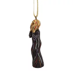 Christmas Tree Decorations Design Toscano 3 In. The Silent Scream Holiday Ornament (3-Piece) -Christmas Lights Sales design toscano christmas ornaments qs929064 44 1000