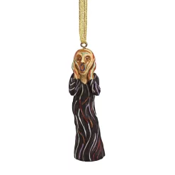Christmas Tree Decorations Design Toscano 3 In. The Silent Scream Holiday Ornament (3-Piece) -Christmas Lights Sales design toscano christmas ornaments qs929064 c3 1000