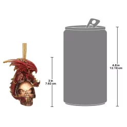 Christmas Tree Decorations Design Toscano 3 In. The Black Coal Dragon 2016 Holiday Ornament -Christmas Lights Sales design toscano christmas ornaments qs93847 44 1000