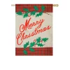 Outdoor Christmas Decorations Evergreen 28 In. X 44 In. Merry Christmas Plaid House Burlap Flag 1 Outdoor Christmas Decorations Evergreen 28 In. X 44 In. Merry Christmas Plaid House Burlap Flag -Christmas Lights Sales evergreen christmas flags 13b8112 64 1000