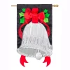 Outdoor Christmas Decorations Evergreen 28 In. X 44 In. Silver Bells House Applique Flag -Christmas Lights Sales evergreen christmas flags 158956bl 64 1000