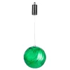 Christmas Tree Decorations Evergreen 8 In. Green Shatterproof LED Ball Outdoor Safe Battery Operated Christmas Ornament -Christmas Lights Sales evergreen christmas ornaments 2la1335gn 64 1000