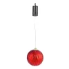 Christmas Tree Decorations Evergreen 6 In. Red Shatterproof LED Ball Outdoor Safe Battery Operated Christmas Ornament -Christmas Lights Sales evergreen christmas ornaments 2la1345rd 64 1000
