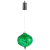 Christmas Tree Decorations Evergreen 8 In. Green Shatterproof LED Teardrop Outdoor Safe Battery Operated Christmas Ornament -Christmas Lights Sales evergreen christmas ornaments 2la1353gn 64 1000