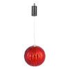 Christmas Tree Decorations Evergreen 8 In. Red Shatterproof LED Ball Outdoor Safe Battery Operated Christmas Ornament -Christmas Lights Sales evergreen christmas ornaments 2la1353rd 64 1000