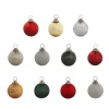 Christmas Tree Decorations Evergreen 2-1/2 In. Holiday Classic Round Christmas Ornaments (24-Pack) -Christmas Lights Sales evergreen christmas ornaments 3otg341 64 1000