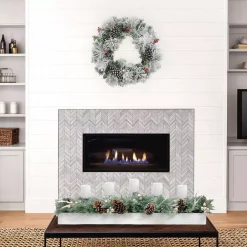 Indoor Christmas Decorations Fraser Hill Farm 10 In. Holiday Candle Holder Centerpiece -Christmas Lights Sales fraser hill farm christmas candles holders ff042chtt001 0gr 1f 1000