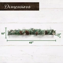 Indoor Christmas Decorations Fraser Hill Farm 10 In. Holiday Candle Holder Centerpiece -Christmas Lights Sales fraser hill farm christmas candles holders ff042chtt001 0gr 4f 1000