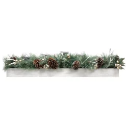 Indoor Christmas Decorations Fraser Hill Farm 10 In. Holiday Candle Holder Centerpiece
