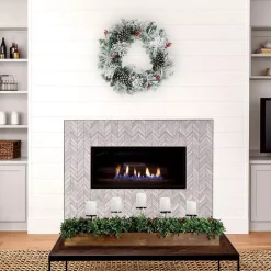 Indoor Christmas Decorations Fraser Hill Farm 10 In. Holiday Candle Holder Centerpiece -Christmas Lights Sales fraser hill farm christmas candles holders ff042chtt002 0gr fa 1000