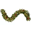 Christmas Greenery Fraser Hill Farm 6 Ft. Pre-Lit Artificial Christmas Garland With Pine Cones -Christmas Lights Sales fraser hill farm christmas garland ffwr072g 5gr1 64 1000