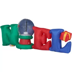 Outdoor Christmas Decorations Fraser Hill Farm 8 Ft. NOEL Snow Globe Christmas Inflatable With Lights -Christmas Lights Sales fraser hill farm christmas inflatables fhfnoel081 l 66 1000