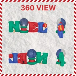 Outdoor Christmas Decorations Fraser Hill Farm 8 Ft. NOEL Snow Globe Christmas Inflatable With Lights -Christmas Lights Sales fraser hill farm christmas inflatables fhfnoel081 l e1 1000