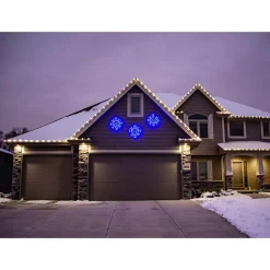 Christmas Lights Fraser Hill Farm 2.5 Ft. 100-Light LED Blue Snowflake Novelty Light -Christmas Lights Sales fraser hill farm christmas novelty lights ffchled030 str0 bl 31 1000