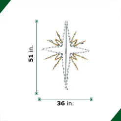 Christmas Lights Fraser Hill Farm 4 Ft. 148-Light Gold And White Bethlehem Star Novelty Light 11 Christmas Lights Fraser Hill Farm 4 Ft. 148-Light Gold And White Bethlehem Star Novelty Light -Christmas Lights Sales fraser hill farm christmas novelty lights ffchled051 str0 wt 1f 1000